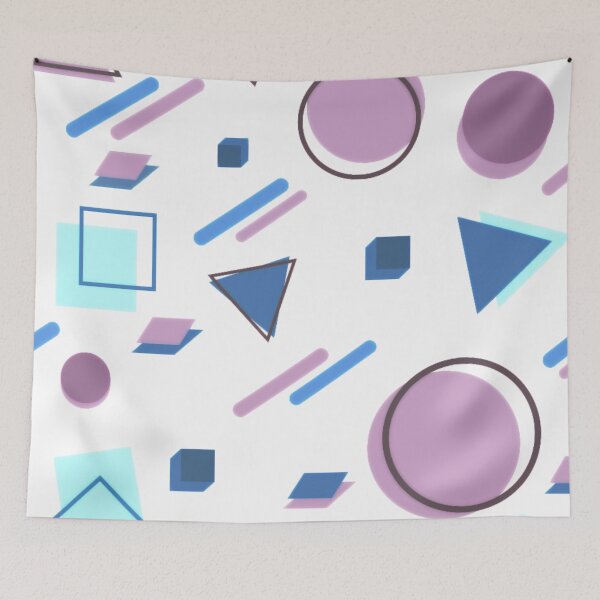 Item preview, Memphis Style Geometric designed and sold by TotallyRetroArt.
