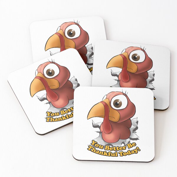 Item preview, You Better Be Thankful Today Freaked Out Turkey designed and sold by Digi Artworks Store.