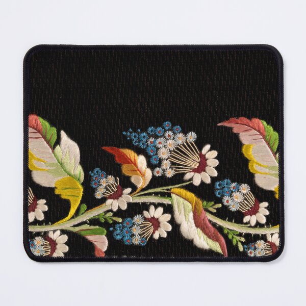 Item preview, vintage floral embroidery designed and sold by SpiritedArtwork.