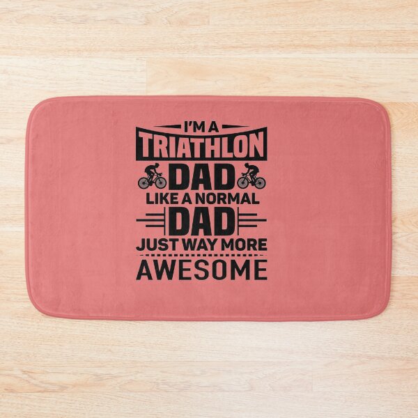Item preview, Triathlon Dad Like a Normal Dad Just Way More Awesome Perfect Gift for Dad designed and sold by facePale.