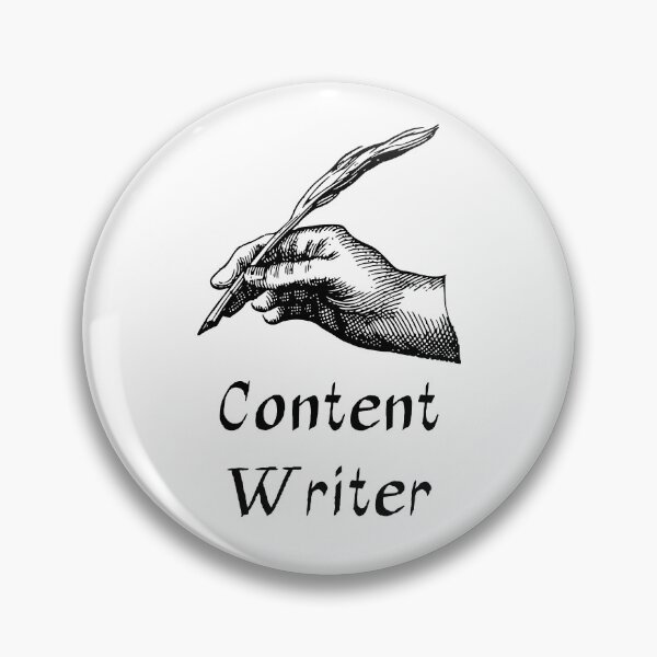 Item preview, 'Content Writer' Hand - Retro Illustration Design for T-shirts, mugs, phone cases and other accessories designed and sold by Ridiculam Toga.