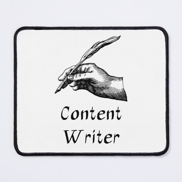 Item preview, 'Content Writer' Hand - Retro Illustration Design for T-shirts, mugs, phone cases and other accessories designed and sold by Ridiculam Toga.