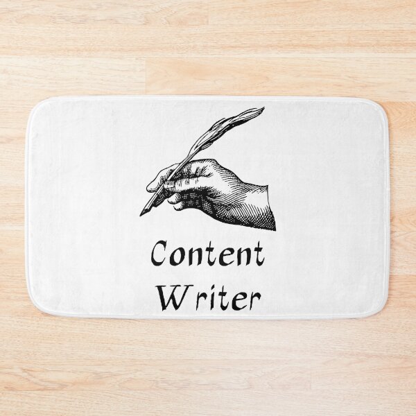 Item preview, 'Content Writer' Hand - Retro Illustration Design for T-shirts, mugs, phone cases and other accessories designed and sold by Ridiculam Toga.