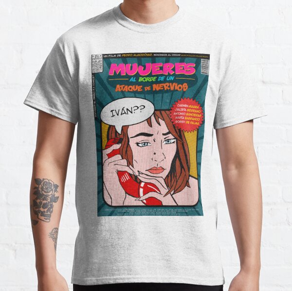 Mujeres al borde de un ataque de nervios (Pedro Almodóvar) Camiseta clásica