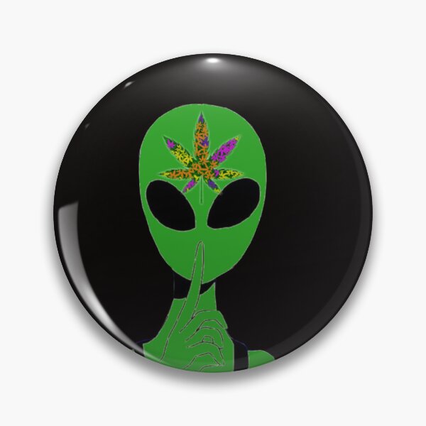 Item preview, ALIEN WEED ARTWORK designed and sold by merry marley.