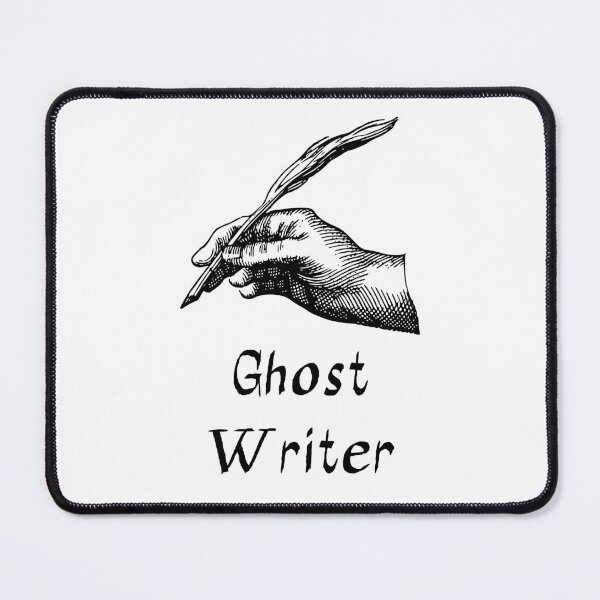 Item preview, 'Ghost Writer' Hand - Retro Illustration Design for T-shirts, mugs, phone cases and other accessories designed and sold by Ridiculam Toga.