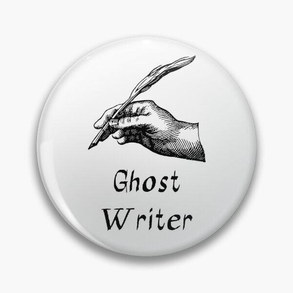 Item preview, 'Ghost Writer' Hand - Retro Illustration Design for T-shirts, mugs, phone cases and other accessories designed and sold by Ridiculam Toga.