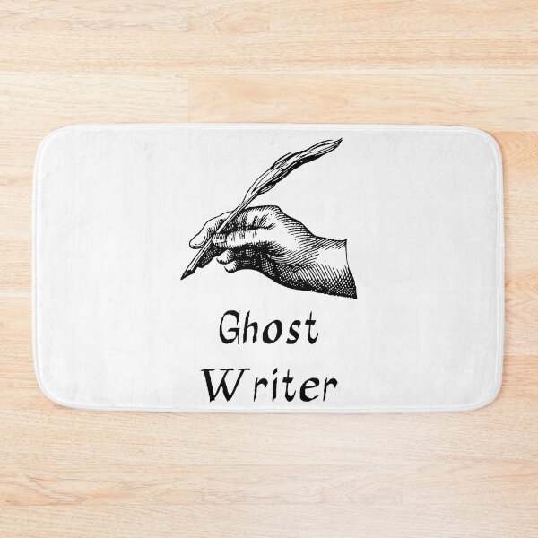 Item preview, 'Ghost Writer' Hand - Retro Illustration Design for T-shirts, mugs, phone cases and other accessories designed and sold by Ridiculam Toga.