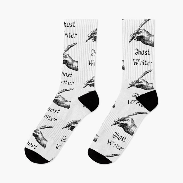 Item preview, 'Ghost Writer' Hand - Retro Illustration Design for T-shirts, mugs, phone cases and other accessories designed and sold by Ridiculam Toga.