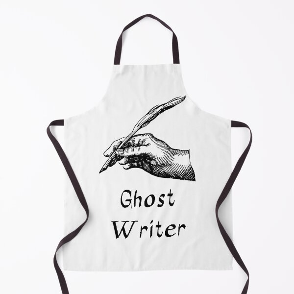 Item preview, 'Ghost Writer' Hand - Retro Illustration Design for T-shirts, mugs, phone cases and other accessories designed and sold by Ridiculam Toga.