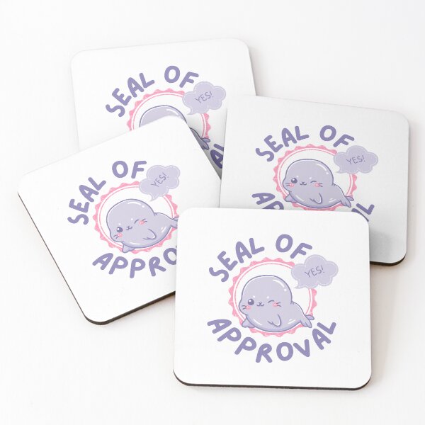 Item preview, Seal Of Approval designed and sold by mann-doodles.