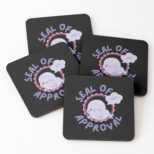 Item preview, Seal Of Approval designed and sold by mann-doodles.