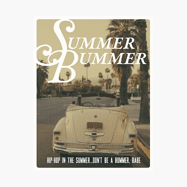 Bummer Photographic Print
