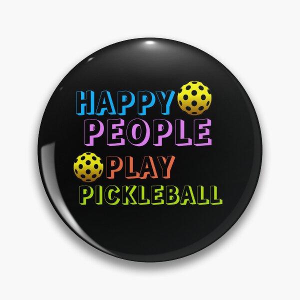 Item preview, Happy people play pickleball  designed and sold by Megumifushiguro.