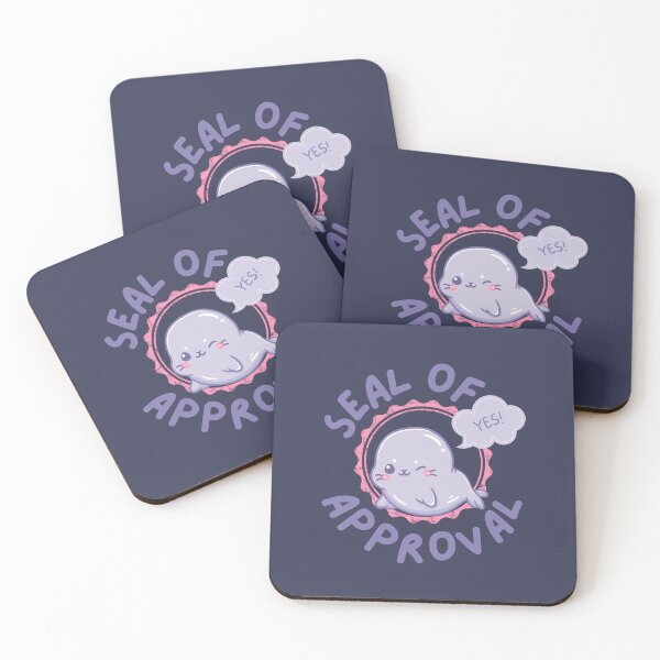 Item preview, Seal Of Approval designed and sold by mann-doodles.
