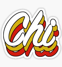 Retro Chi Sticker