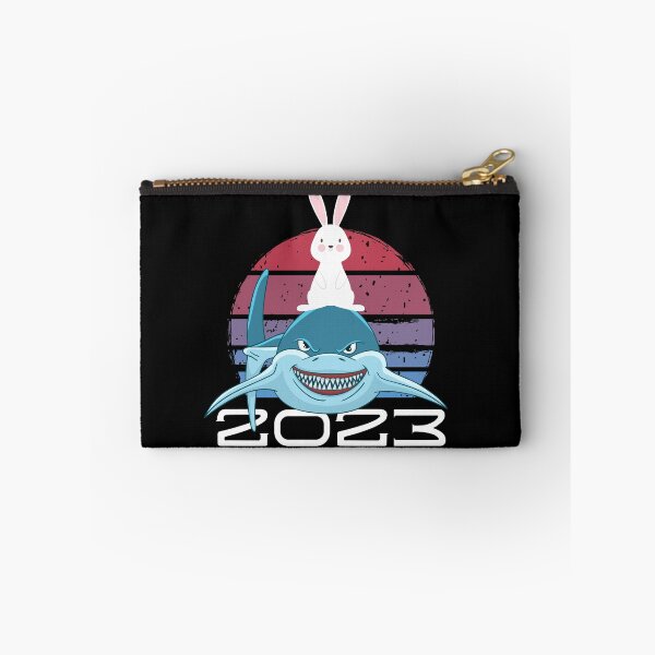 Item preview, Funny rabbit riding shark year of the rabbit design designed and sold by reka88.