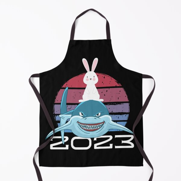 Item preview, Funny rabbit riding shark year of the rabbit design designed and sold by reka88.