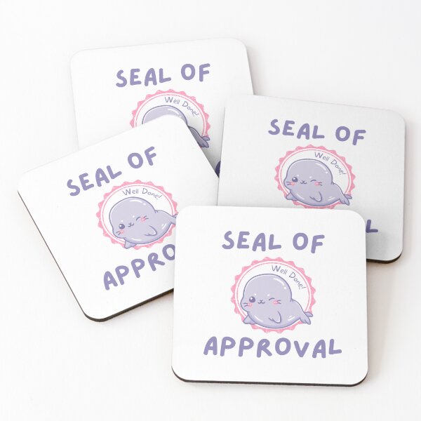 Item preview, Seal Of Approval designed and sold by mann-doodles.