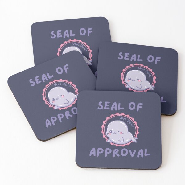Item preview, Seal Of Approval designed and sold by mann-doodles.
