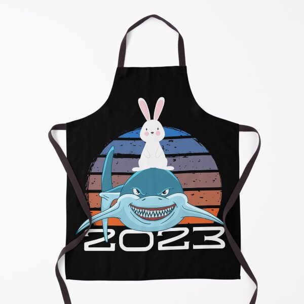 Item preview, Funny rabbit riding shark year of the rabbit design designed and sold by reka88.