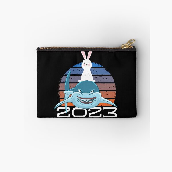Item preview, Funny rabbit riding shark year of the rabbit design designed and sold by reka88.