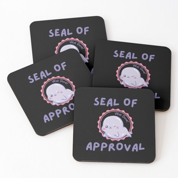 Item preview, Seal Of Approval designed and sold by mann-doodles.