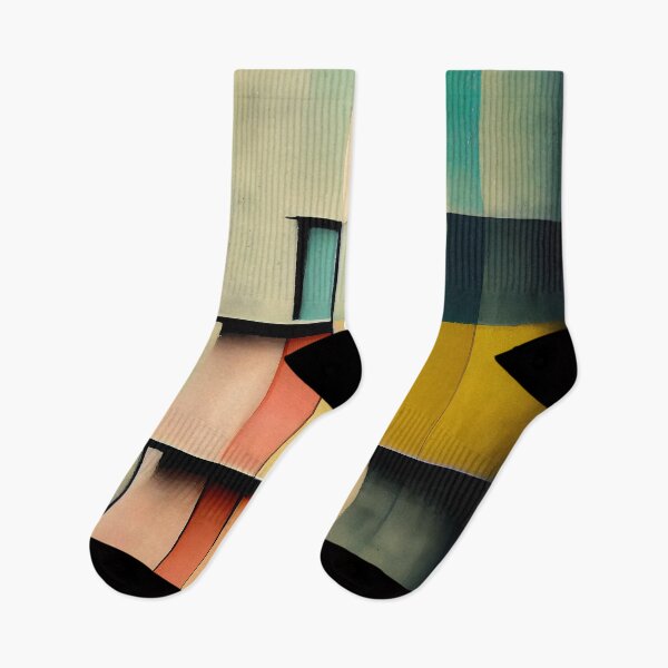 Item preview, Bauhaus Graphic Pastel Colors Illusion Pattern designed and sold by KOTOdesign.