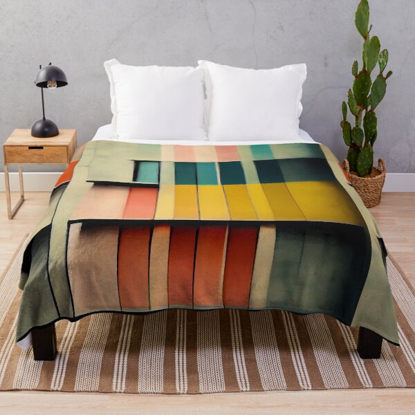 Item preview, Bauhaus Graphic Pastel Colors Illusion Pattern designed and sold by KOTOdesign.