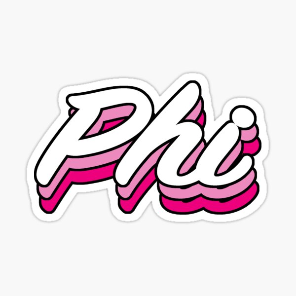 Reto Phi Sticker