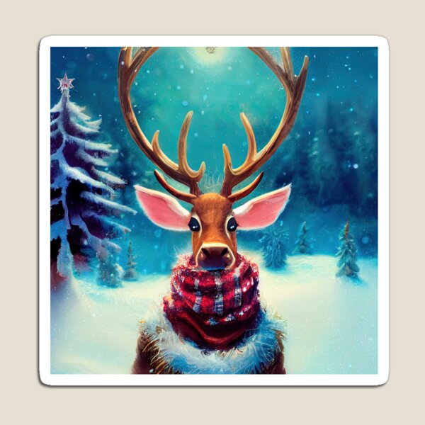 Item preview, Santa's reindeer designed and sold by Hoity-Toity.