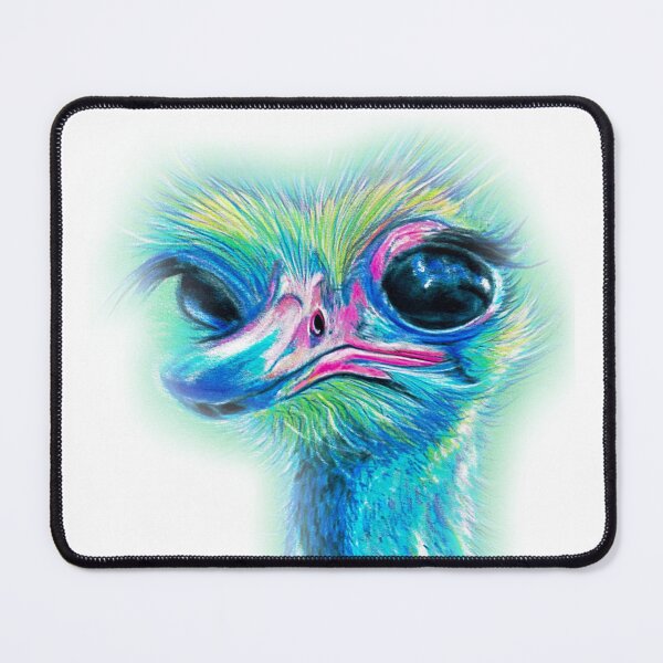 Item preview, Emu peacock cute wild animals cartoon picture ostrich designed and sold by Julieford.