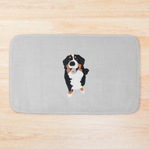 Item preview, Cute Bernese Mountain dog portrait designed and sold by rimkute.
