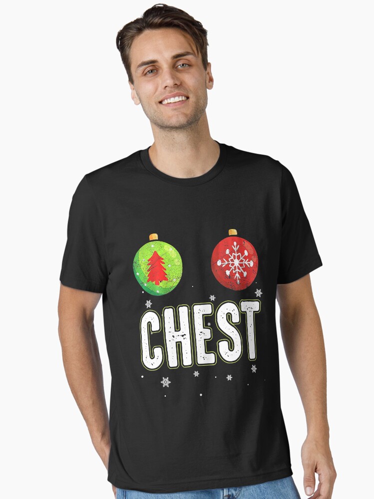 Chest Nuts Christmas Shirts Funny Matching Couple Chestnuts