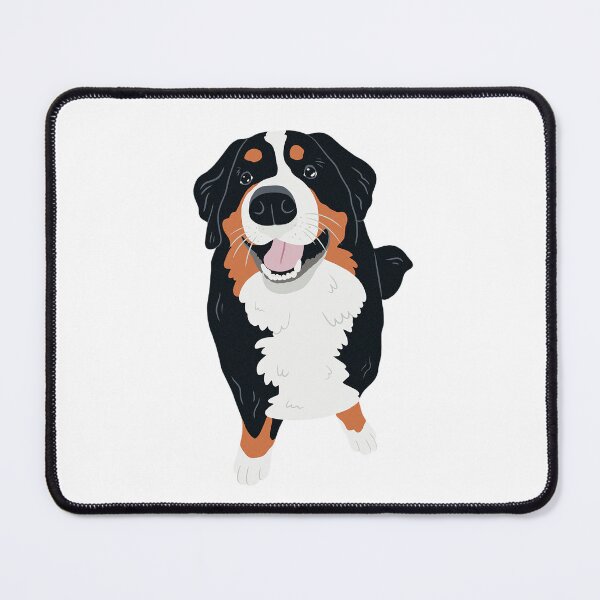 Item preview, Cute Bernese Mountain dog portrait designed and sold by rimkute.