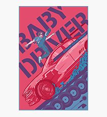 Baby Driver Alternate Movie Poster Photographic Print