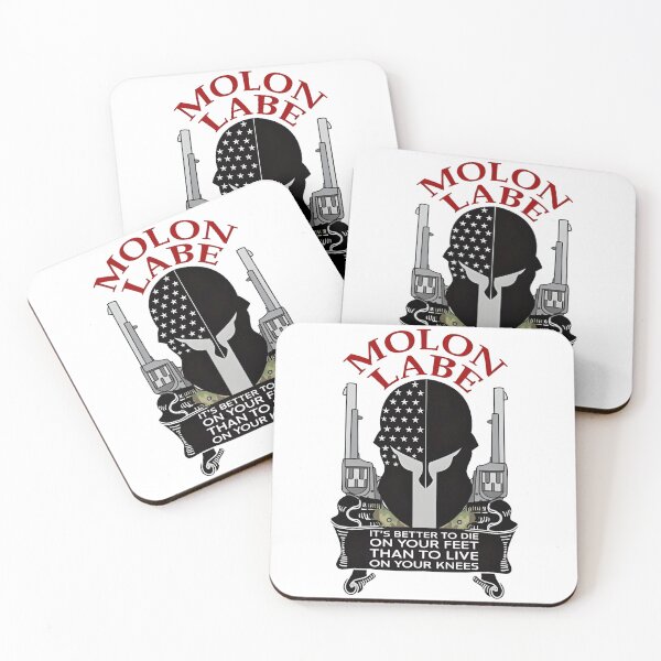 Item preview, Molon labe witn gun designed and sold by CarolinClark.