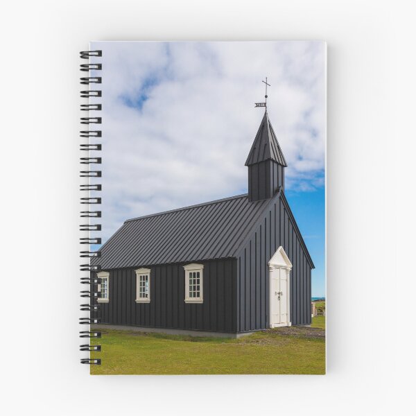 Item preview, The black budir church in Iceland designed and sold by pietrofoto.
