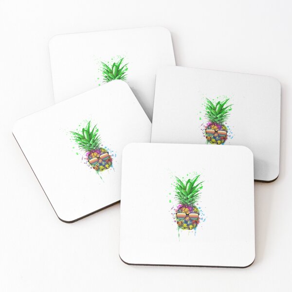 Item preview, Anatomy of a Pineapple | cool watercolour pineapple designed and sold by teez4dayz.