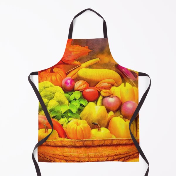 Item preview, Fruits and vegetables in a basket digital art designed and sold by AnnArtshock.