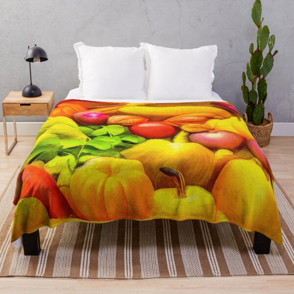 Item preview, Fruits and vegetables in a basket digital art designed and sold by AnnArtshock.