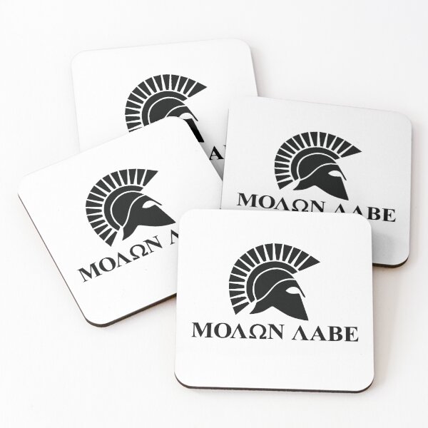 Item preview, Molon labe face designed and sold by CarolinClark.