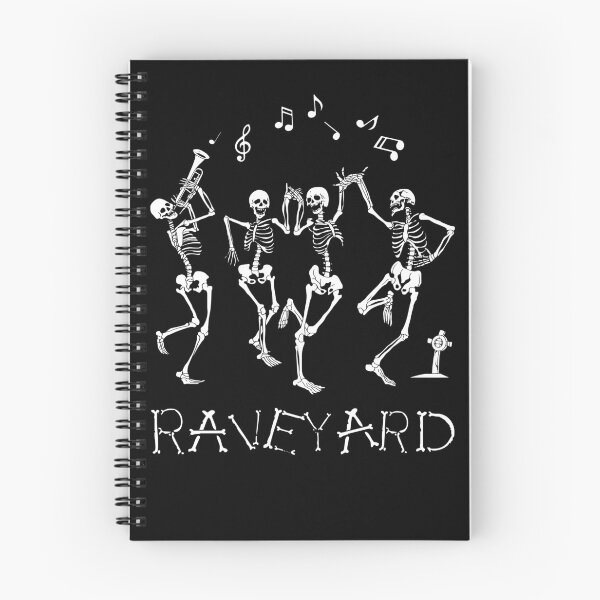 Item preview, Funny Skeleton Rave Raving Skeletons Raveyard Halloween designed and sold by Alex2201.