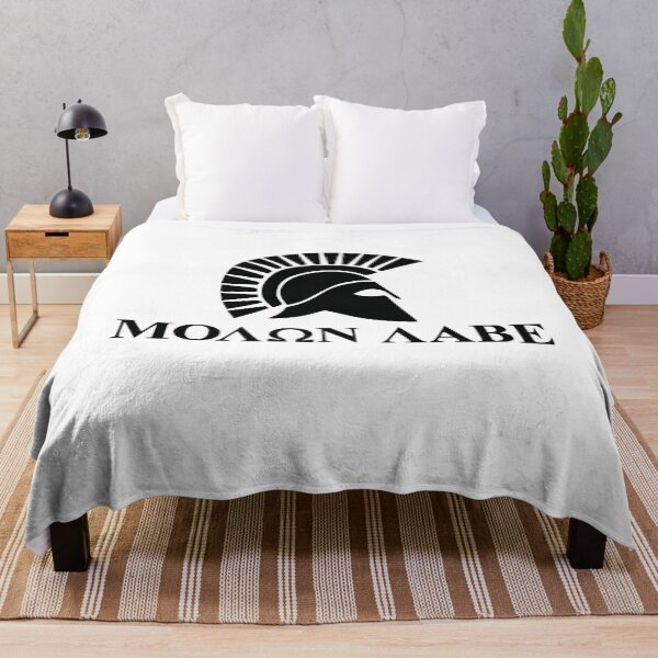 Item preview, Molon labe face designed and sold by CarolinClark.
