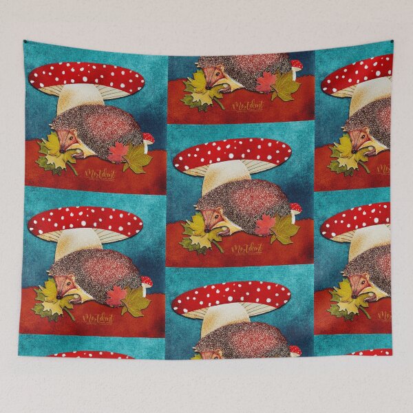 Item preview, Hedgehog in the garden designed and sold by MoTekent.