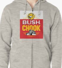 Bush Chook Zipped Hoodie