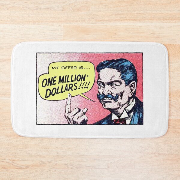 Item preview, MY OFFER ONE MILLION DOLLARS designed and sold by QuirkyDesign101.