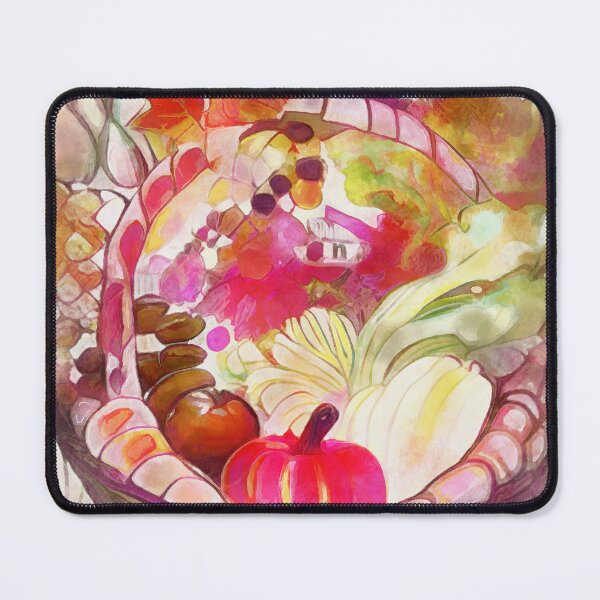 Item preview, Colorful fruits and vegetables in a basket designed and sold by AnnArtshock.
