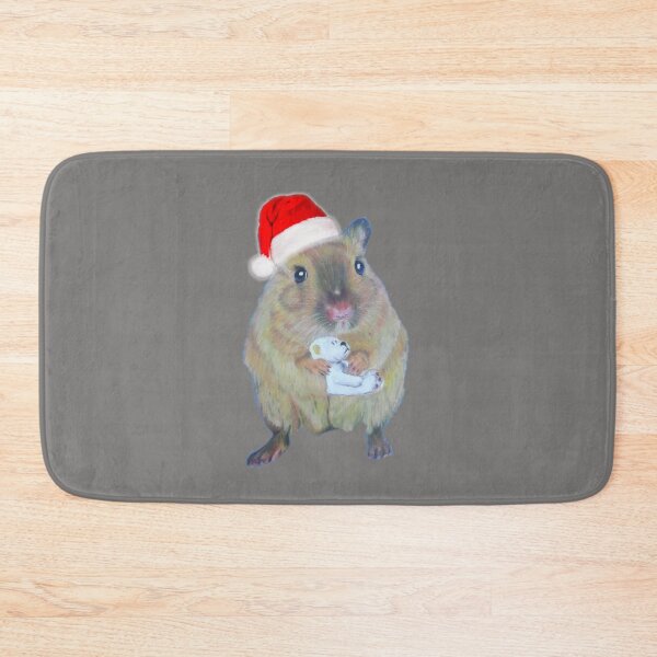 Item preview, Rat cute animal Christmas hat designed and sold by Julieford.