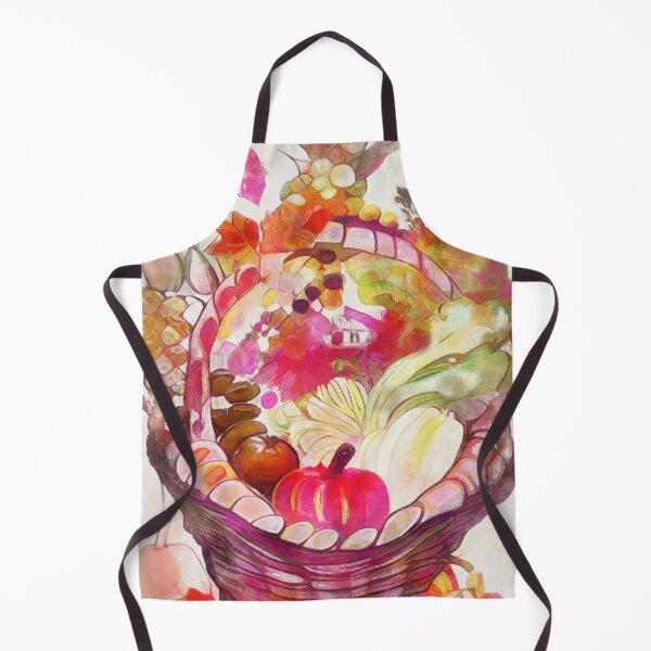 Item preview, Colorful fruits and vegetables in a basket designed and sold by AnnArtshock.